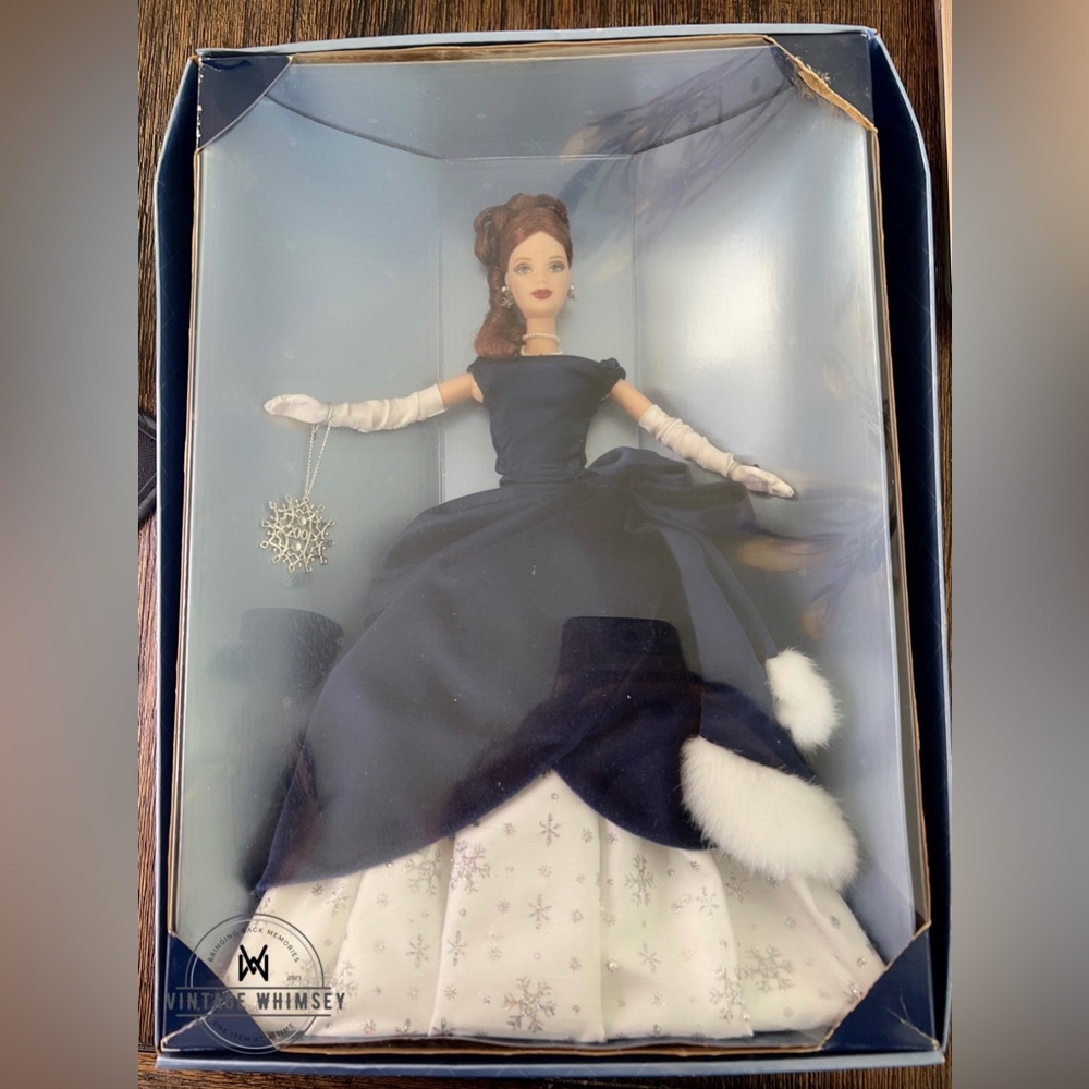 Vintage holiday treasures Barbie -2001
